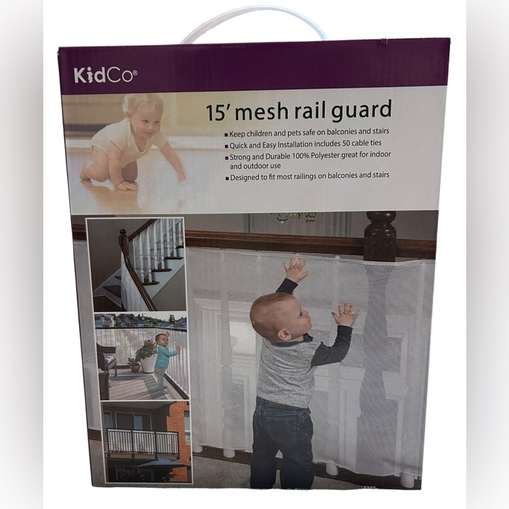 NIB KidCo 15’ Mesh Rail Guard